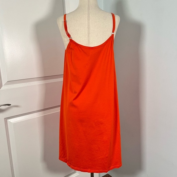 HANRO Orange night dress gown size M - Picture 5 of 6